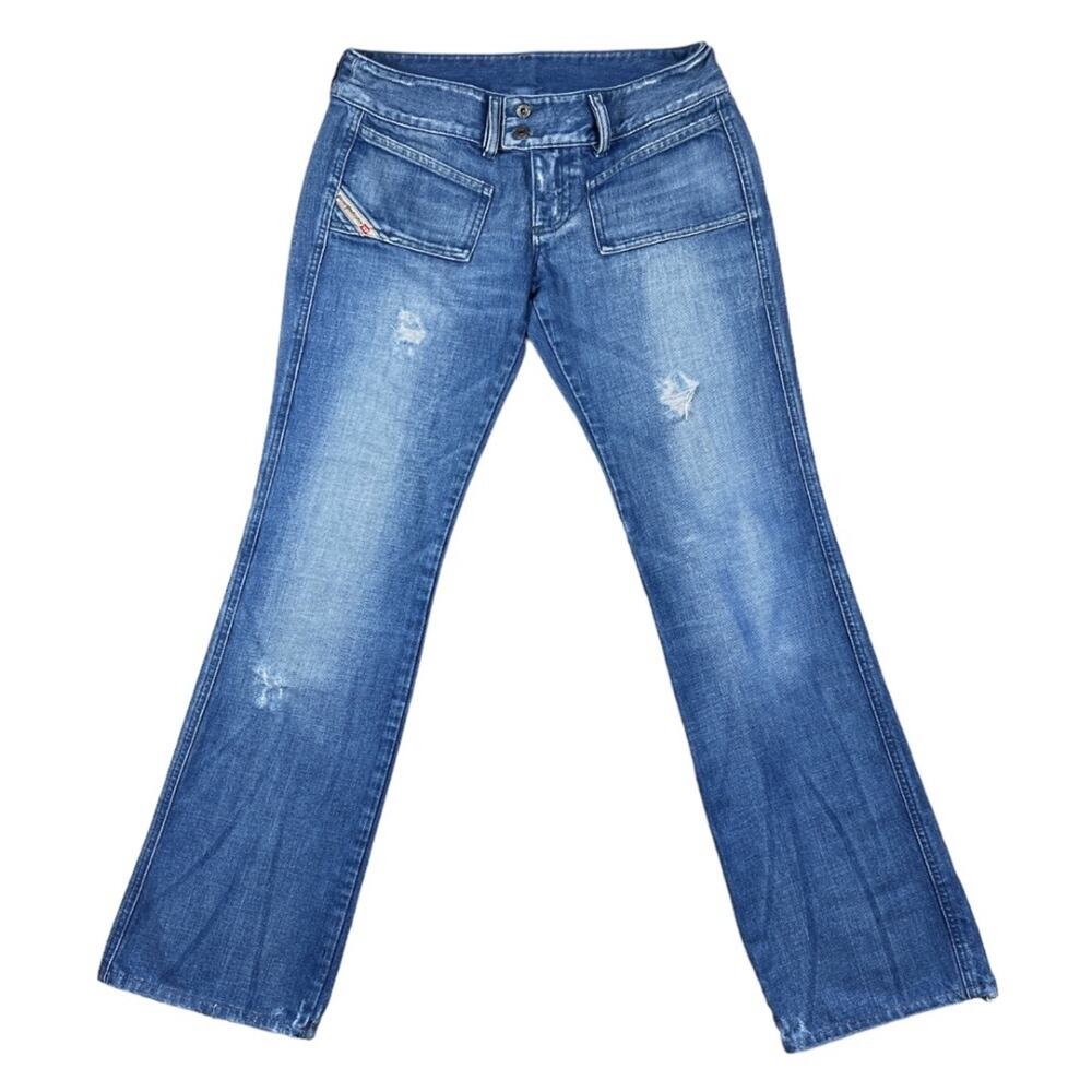 Diesel Distressed Blue Jeans | Size S